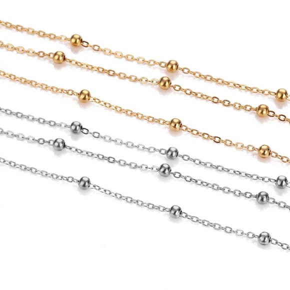 ♡ Aurora ♡ Layered Necklace - Picture 7 of 8